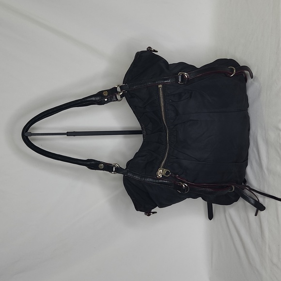 MZ Wallace Handbags - MZ Wallace Black Nylon Leather Shoulder Bag